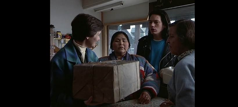 Janine Turner, Darren E. Burrows, Elaine Miles, and Peg Phillips in Northern Exposure (1990)