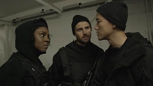 Joe Seo, Karen Obilom, and Hollis W. Chambers in The Vampyr Resistance Corps (2018)