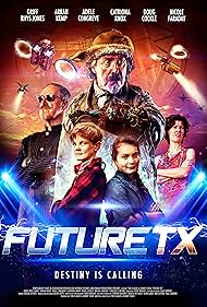 Doug Cockle, Griff Rhys Jones, Nicole Faraday, Catriona Knox, Adele Congreve, and Arran Kemp in Future TX (2022)