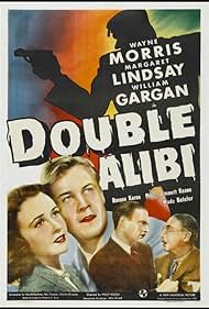 James Burke, William Gargan, Margaret Lindsay, and Wayne Morris in Double Alibi (1940)