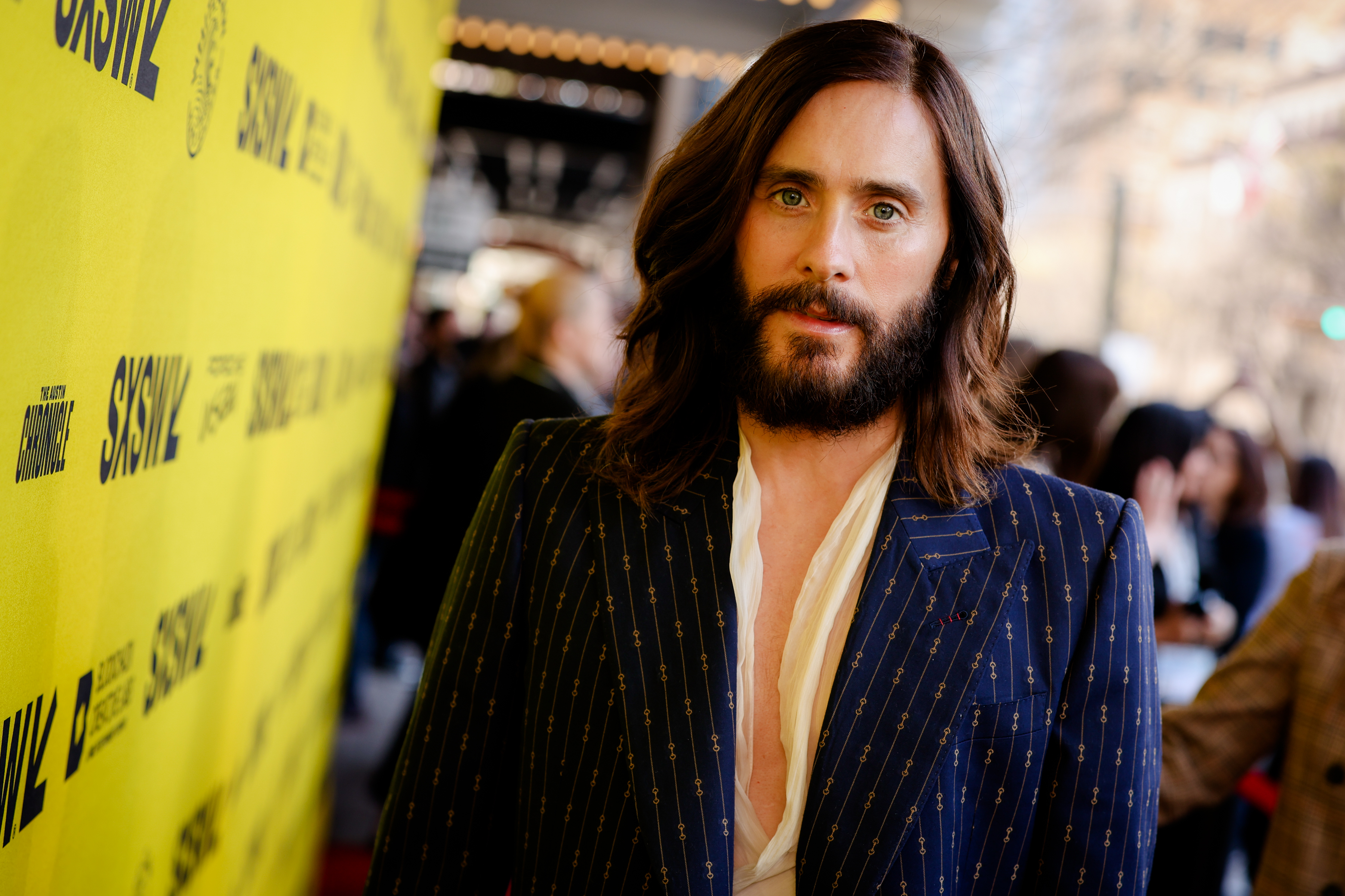 Jared Leto at an event for WeCrashed (2022)