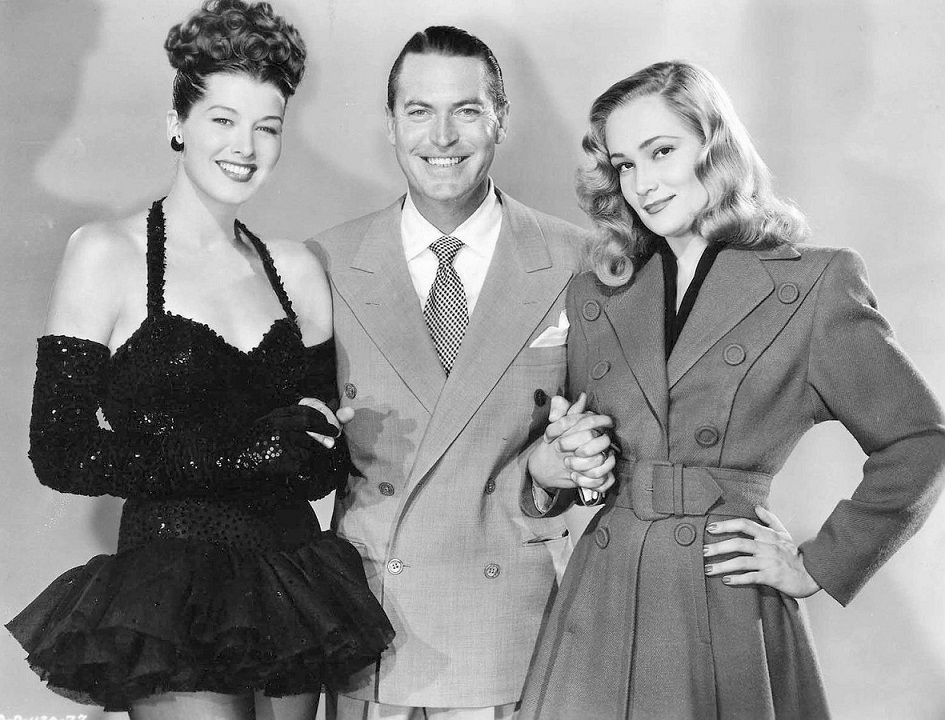 Constance Dowling, Trudy Marshall, and Chester Morris in Boston Blackie and the Law (1946)