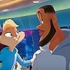 LeBron James and Zendaya in Space Jam: A New Legacy (2021)