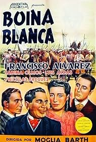 Luis Aldás, Nicolás Fregues, Sabina Olmos, and Francisco Álvarez in Boína blanca (1941)