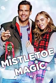 Stephen Huszar and Jessica Sipos in Mistletoe Magic (2019)