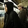 Christian Slater and Rami Malek in Mr. Robot (2015)