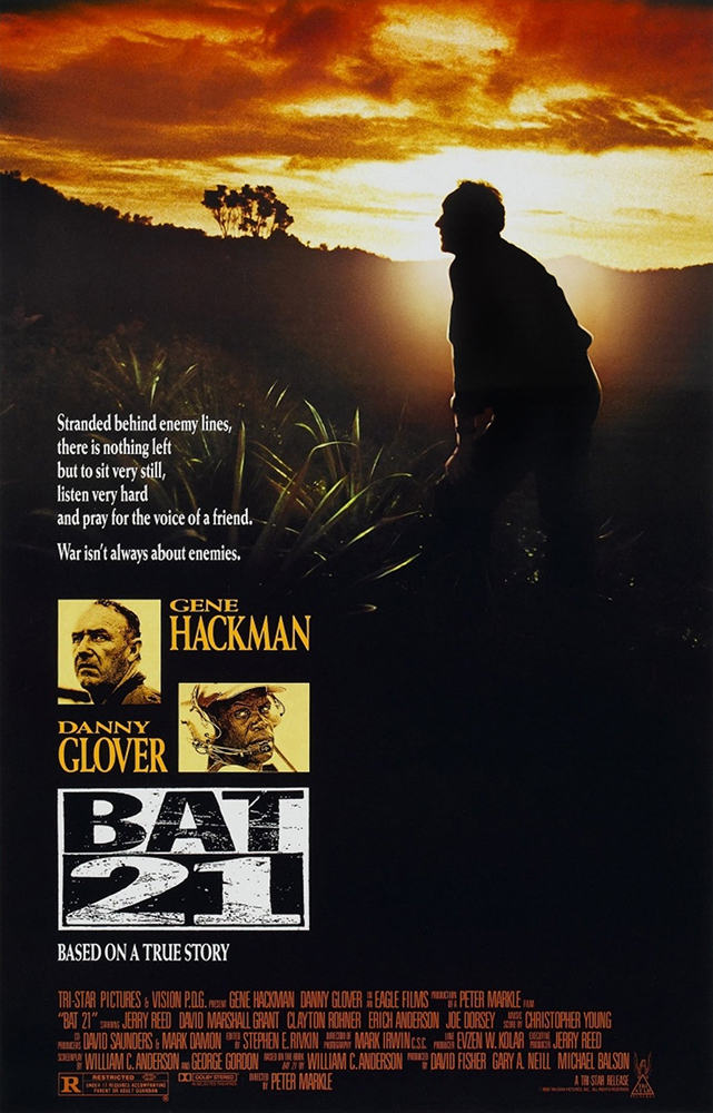 Danny Glover and Gene Hackman in Bat*21 (1988)