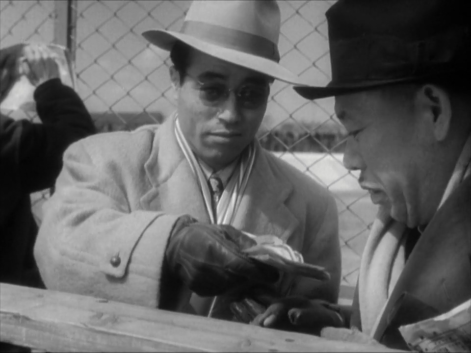 Eitarô Ozawa and Takashi Shimura in Scandal (1950)