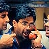 Akshay Kumar, Paresh Rawal, and Suniel Shetty in Hera Pheri (2000)