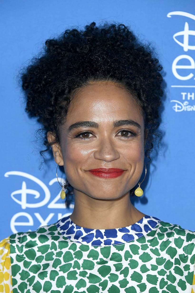 Lauren Ridloff at an event for Eternals (2021)