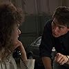 Tom Cruise and Valeria Golino in Rain Man (1988)