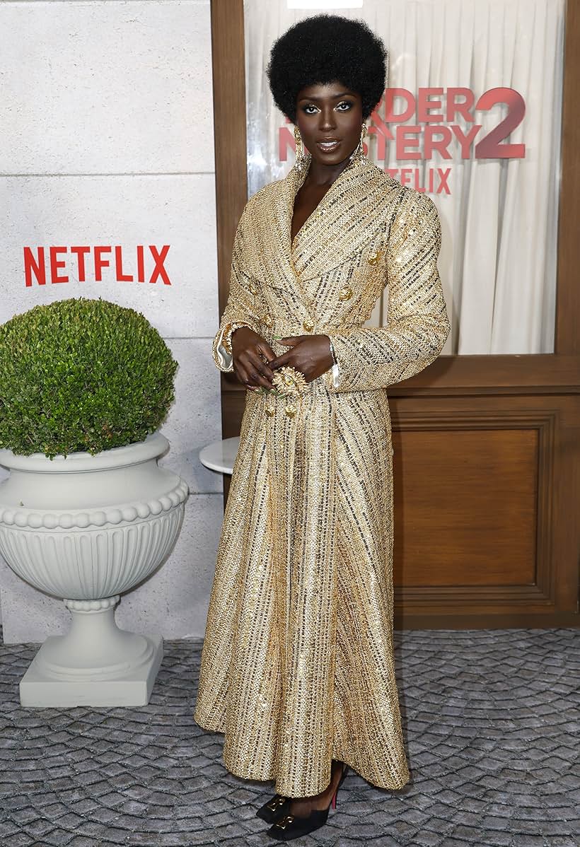 Jodie Turner-Smith at an event for Murder Mystery 2 (2023)