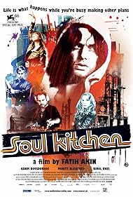 Moritz Bleibtreu, Adam Bousdoukos, Birol Ünel, Pheline Roggan, and Anna Bederke in Soul Kitchen (2009)