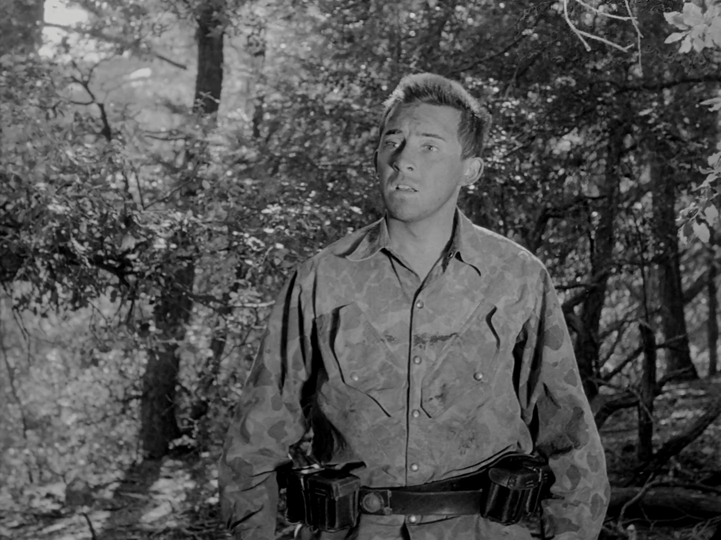 Paul Mazursky in Fear and Desire (1952)