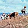 Jodie Foster, Johnny Whitaker, and Zamba in Napoleon and Samantha (1972)