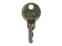 Hudson lock Replacement Key LL24 2keys