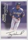 Fleer Tony Womack (Baseball Card) 2000 Skybox - Autographics #TOWO (Mint Condition)