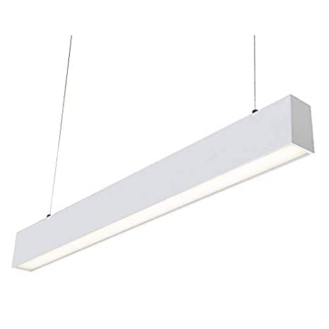 Acco LED -Modern 4 Feet 5070 Led White Profile Linear Tubeli 38 Watt for Office Space, Corporate, Residences (Warm White- 3000K)