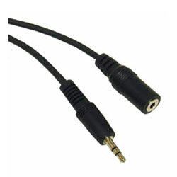 PCArena 3.5mm Stereo Headphone Jack Extension Cable Lead 1.5 m