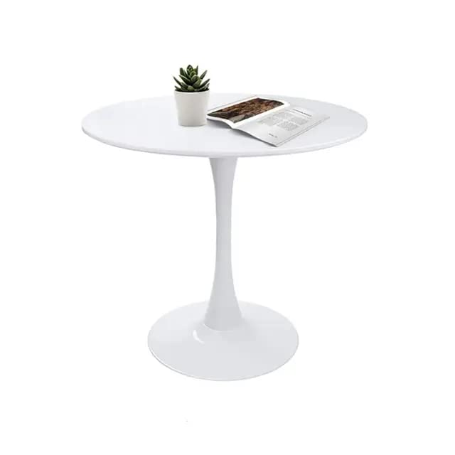 Dining room furniture round side table coffee table talking table wood desktop tables for events party metal leg round dining table white SEND IT FAST