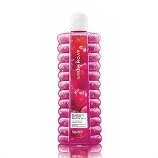 Avon Senses Bubble Bath 500ml (Raspberry Delight - Raspberry & Cassis)