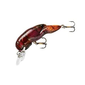 Teeny Wee Craw Fishing Crankbait Flaming June F77550 - Fishing Bait for Salt Or Freshwater