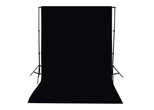 SHOPEE 8 x10.5 FT Black LEKERA Backdrop Photo Light Studio Photography Background(Pack of 2)