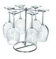 Six Wine Glass Drying Rack - 4-color box