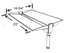 Phoenix Cast Aluminum Drip Tray - SDSSDT