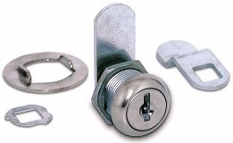 Hudson Lock ULR-625STD-201-0000 Replacement Cam Lock, Keyed Alike to ES201, 5/8" (Pack of 12)