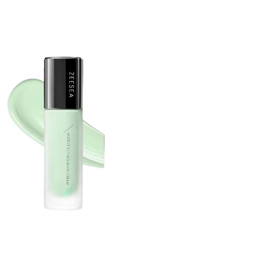 ZEESEA Soft Skin Multi-Effect Correcting Primer | Perfect Your Complexion | Achieve a Flawless Base With Soft Skin Correcting Primer | (Light Green, M)