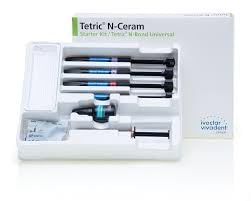 Ivoclar Vivadent Tetric N-Ceram Composite Kit with 4 composite syringes, Etchant And Tetric N bond Universal