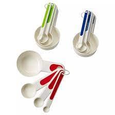 Graidient span STÄM Set of 4 Measuring Cups, Multicolor