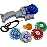 Beyblad 4D Metal Fusion Beyblats Combo Pack of 4 Beys Indoor Outdoor for boy Girl Little Children