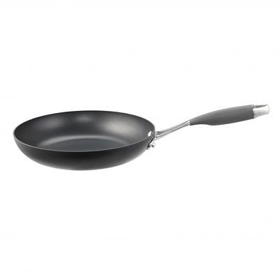 Lakeland Hard Anodised Shaped Frying Pan, 24 cm Size