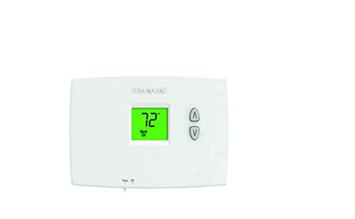 Honeywell TH1100DH1004 Horizontal PRO 1000 Non-Programmable Thermostat Heat Only Dual Powered Backlit