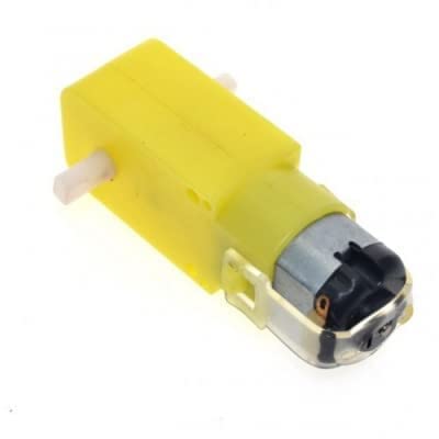 Sp 3V-12V Dc Bo Motor Dual Shaft Smart Plastic Car Robot Gear For Arduino Science Projects (Pack Of 1)