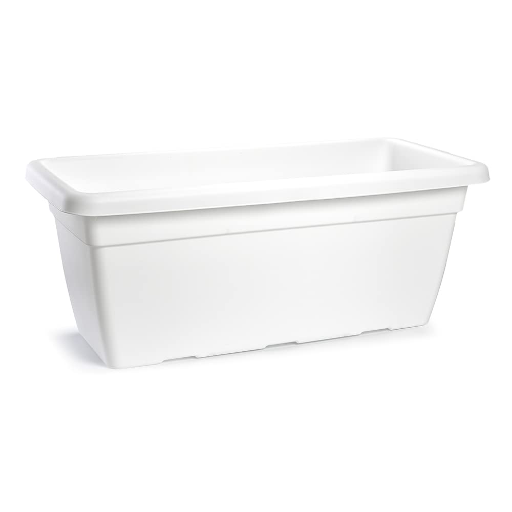 PlasticForte Pot, White, 100 cm