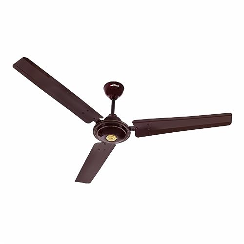 ACTIVA Apsra Brown 390 RPM High Speed Bee Approved 1200 MM Blade Sweep Ceiling Fan with 2 Years Warranty