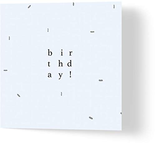 Wuzci Birthday Confetti Greeting Card