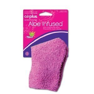 Airplus Aloe Infused Hose, Women's, One Pair (Pack of 2)- Colors May Vary by IMPLUS CORPORATION