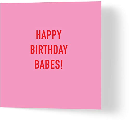 Wuzci Happy Birthday Babes Greeting Card