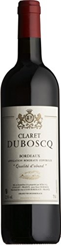 claret HENRI & HUGUES DUBOSCQ, Bordeaux, 750ml. (Case Of 6), Merlot, carbernet sauvignon, Bordeaux/France, RED WINE