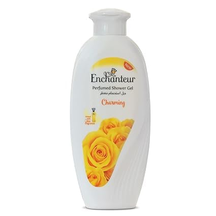 Charming Perfumed Shower Gel for Women with Skin Nourishing Benefits| Luxurious Beauty Body Wash with Exotic Floral French Fragrance of Roses, Muguet & Citrus| For All Skin Types| 250ml