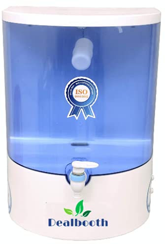 DEALBOOTHDolphin Gold WATER PURIFIER RO TDS with Reverse Osmosis Technology Fresh Aqua Pure Water Alkaline Mineral Booster with Full Installation Kit Advanced Technology Ultra Filtration Prime 10 LTR