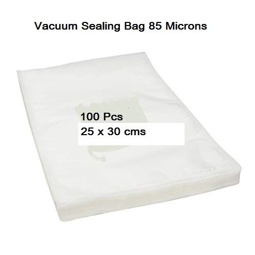 Freshworld Vacuum Sealer Bags - Food Storage Saver Bag, 25 cm x 30 cm (10" X 12"), Clear