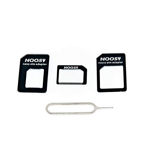 4 in 1 Nano SIM to Micro SIM/Standard SIM Card Adapter and Eject Pin for Smart Phones