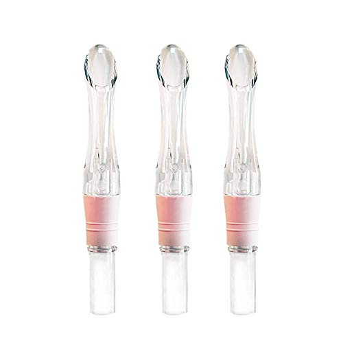 CORK GENIUSBottle-Top Wine Aerator with Dripless Pour Spout - Easy to Clean Acrylic Material - Easy- Pour Design with Tight Seal for Instant Wine Aeration - Set of 3 Wine Aerator Pourer Spouts