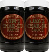 Lum's Hawaiian Char-Siu BBQ Sauce Pack of Two Jars (11 oz. Each)