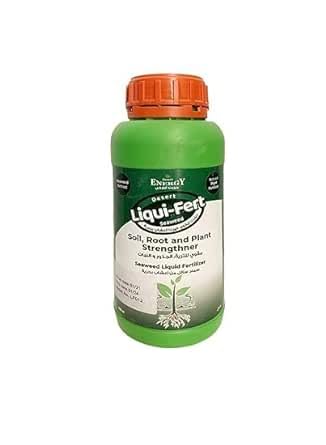 Desert Energy Liqui-Fertilizer Seaweed Soil, Root and Plant Strengthning 500ml By UAE Garden Deals